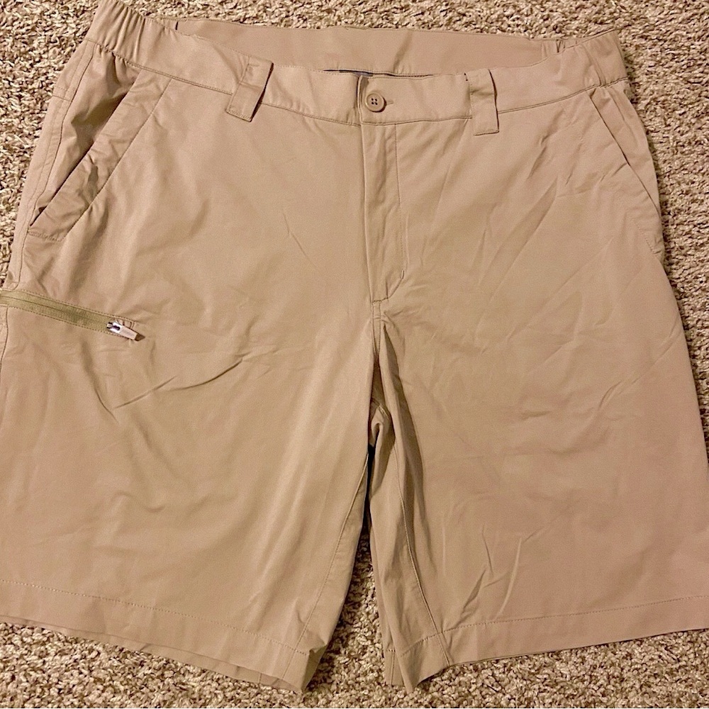 Jockey Tan Cargo Shorts Lightweight Versatile